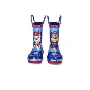 Toddler Rainboots Nickelodeon Boys' Paw Patrol Water Shoes Non